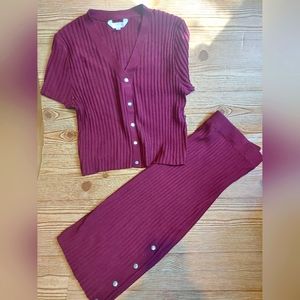 Two piece Skirt outfit